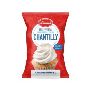 BASE VEGETAL PARA PREPARAR CREMA CHANTILLY DE 1 LT