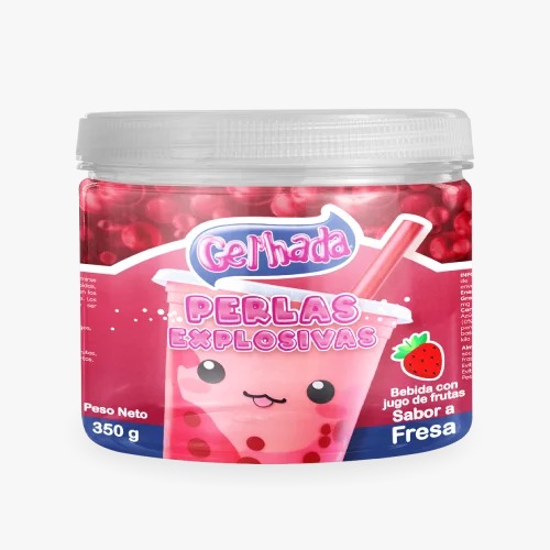 PERLAS EXPLOSIVAS SABOR A FRESA
