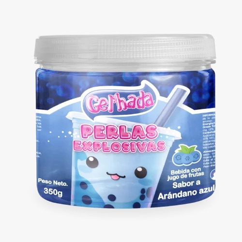 PERLAS EXPLOSIVAS SABOR A ARANDANO AZUL