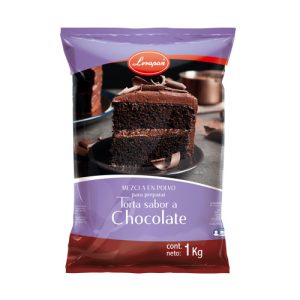 MEZCLA EN POLVO PARA PREPARAR TORTAS SABOR A CHOCOLATE DE 1 KG