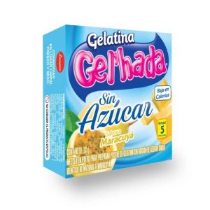 GELATINA SIN AZÚCAR MARACUYA
